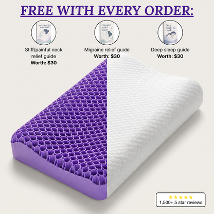 TPE Cervical Neck Support Pillow